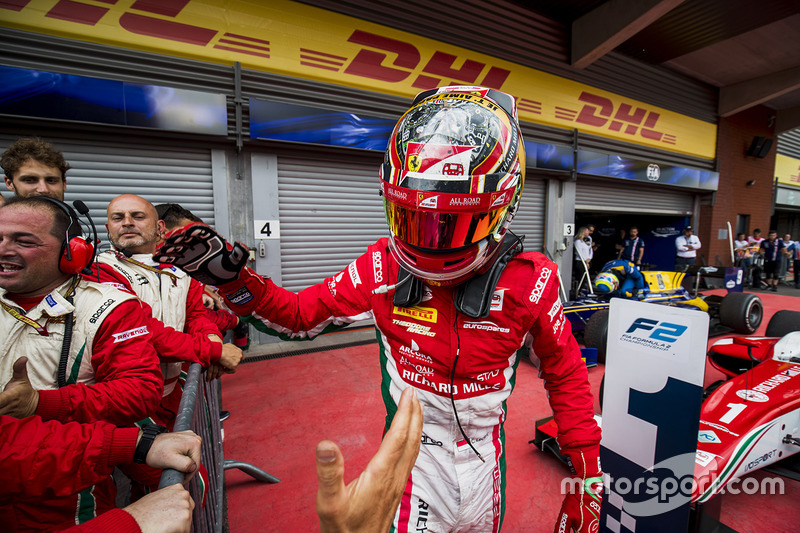 Il vincitore della gara Charles Leclerc, PREMA Powerteam