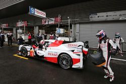 #9 Toyota Gazoo Racing Toyota TS050 Hybrid: Stéphane Sarrazin, Yuji Kunimoto, Nicolas Lapierre