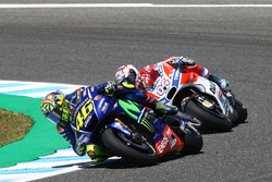 Valentino Rossi, Yamaha Factory Racing, Andrea Dovizioso, Ducati Team