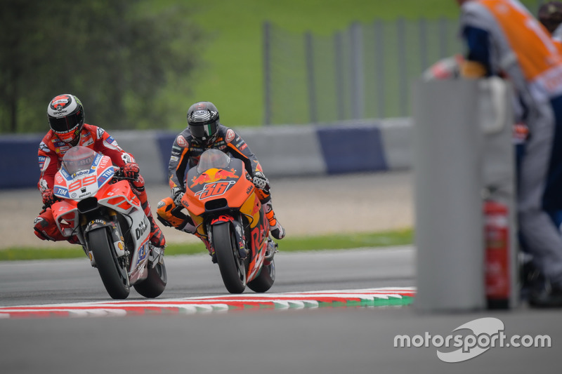 Jorge Lorenzo, Ducati Team, Mika Kallio, Red Bull KTM Factory Racing