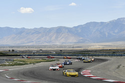 #31 TR3 Racing Ferrari 488 GT3: Daniel Mancinelli, Niccolo Schiro, #43 RealTime Racing Acura NSX GT3: Ryan Eversley, Tom Dyer