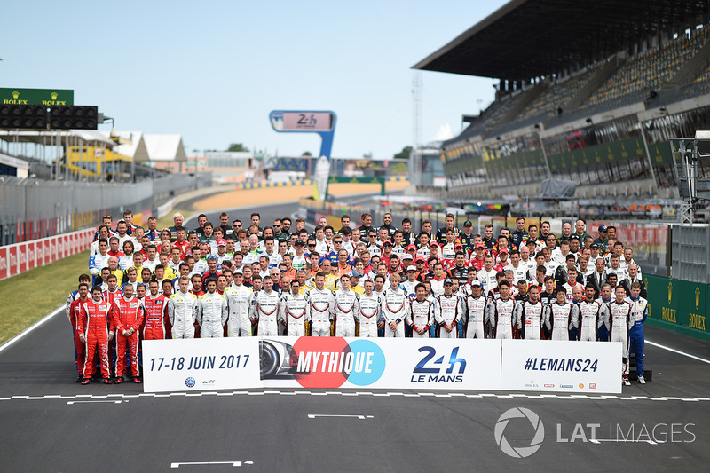 Para pembalap Le Mans 2017: 180 pembalap, termasuk 53 Rookie
