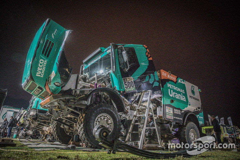 #500 Team De Rooy, IVECO: Gerard De Rooy, Moi Torrallardona, Darek Rodewald