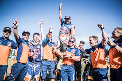 #14 Red Bull KTM Factory Racing: Sam Sunderland y #16 Red Bull KTM Factory Racing: Matthias Walkner