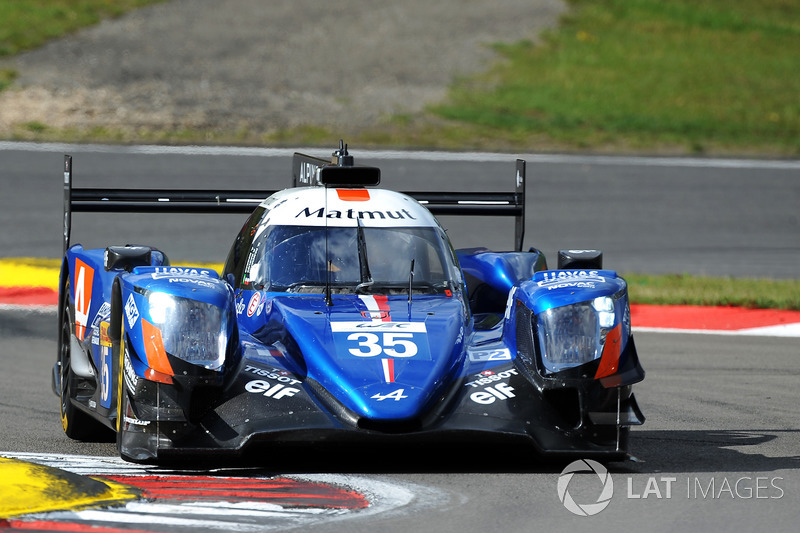 Ausfall LMP2: #35 Signatech, Alpine A470 Gibson