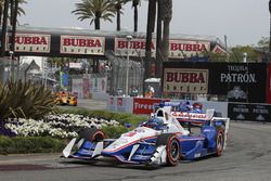 Helio Castroneves, Team Penske Chevrolet on the Parade Lap