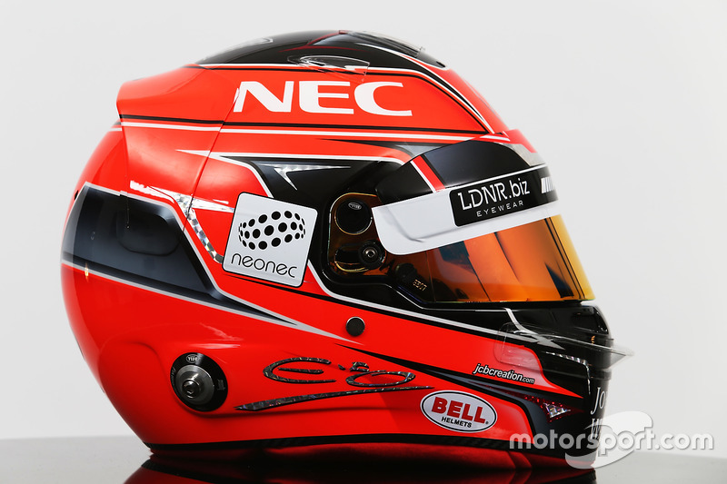 Le casque d'Esteban Ocon, Sahara Force India F1 Team