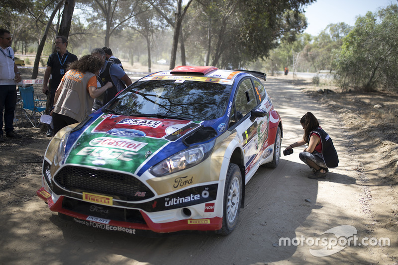 #14 Murat Bostancı, Onur Vatansever, Ford Fiesta R5, Castrol Ford Team Türkiye