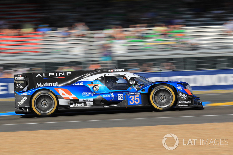 3. LMP2: #35 Signatech, Alpine A470 Gibson