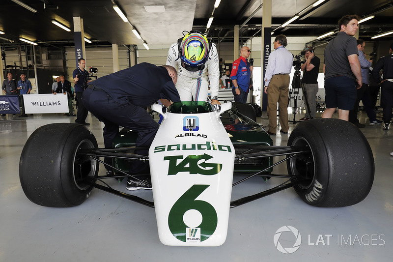 Felipe Massa, six-wheeled Williams FW08