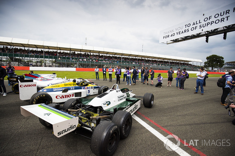 Six-wheeled Williams FW08, Williams FW11, Williams FW40