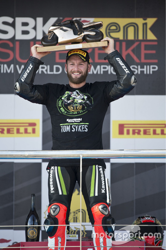 Tom Sykes, Kawasaki Racing, ganador Jerez, 2013