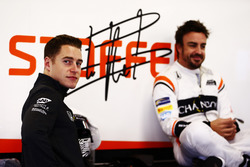 Stoffel Vandoorne and Fernando Alonso, McLaren