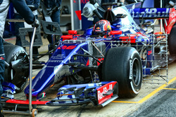Daniil Kvyat, Scuderia Toro Rosso STR12 avec des capteurs
