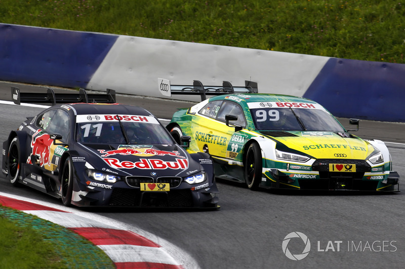 Marco Wittmann, BMW Team RMG, BMW M4 DTM, Mike Rockenfeller, Audi Sport Team Phoenix, Audi RS 5 DTM