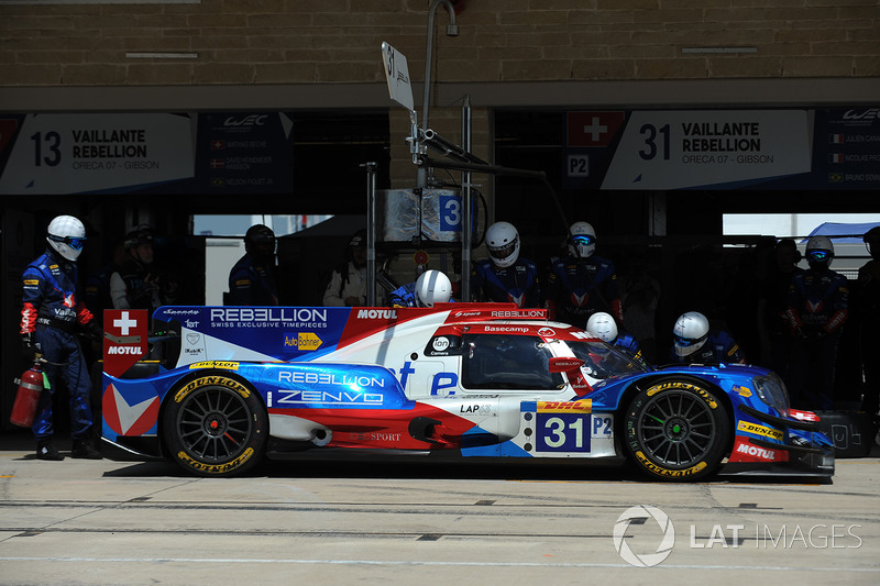 #31 Vaillante Rebellion Racing Oreca 07 Gibson: Julien Canal, Bruno Senna, Nicolas Prost