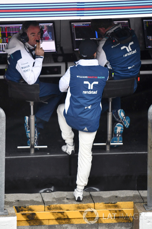 Felipe Massa, Williams and Paddy Lowe, Williams Shareholder and Technical Director