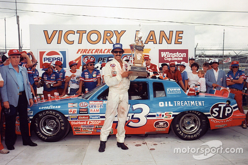 Race winner Richard Petty