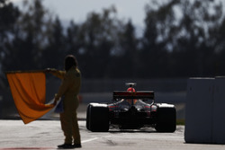 Daniel Ricciardo, Red Bull Racing RB13, leaves the pit lane