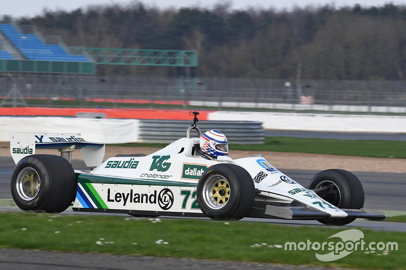 Silverstone Classic acción del día de medios