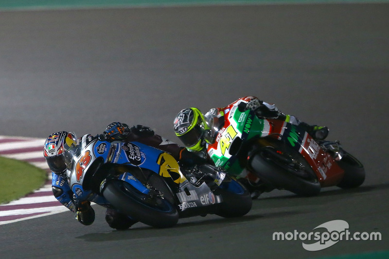 Jack Miller, Estrella Galicia 0,0 Marc VDS; Aleix Espargaro, Aprilia Racing Team Gresini