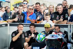 Le vainqueur Johann Zarco, Ajo Motorsport