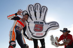 Marc Marquez, Repsol Honda Team, avec des fans