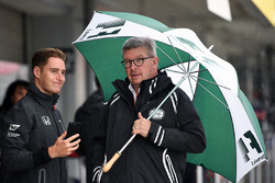 Stoffel Vandoorne, McLaren e Ross Brawn, Managing Director del Motorsport Formula One