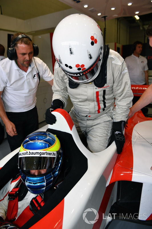 Zsolt Baumgartner, F1 Experiences 2-Seater driver