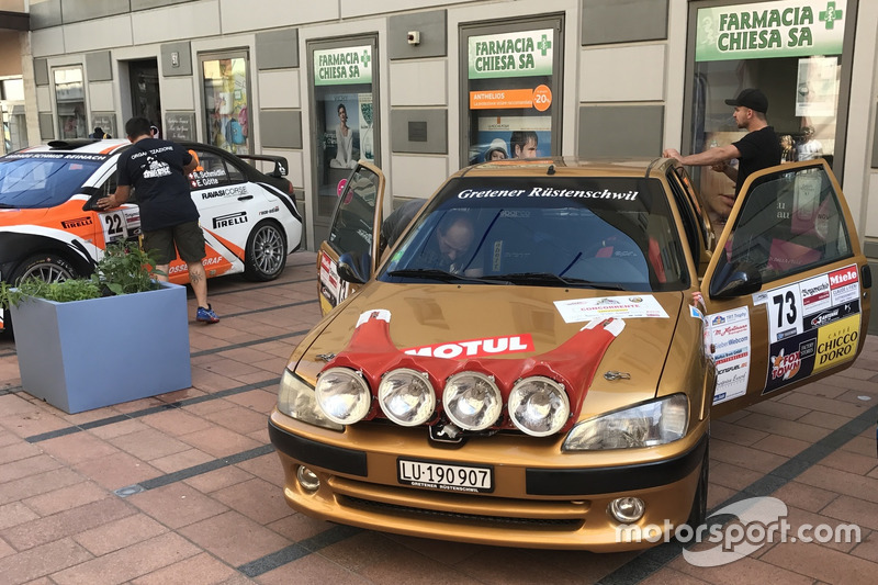 Marcel Gretener, Thomas Müller, Peugeot 106, Team Rallye Top