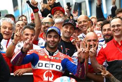 Tweede plaats Danilo Petrucci, Pramac Racing