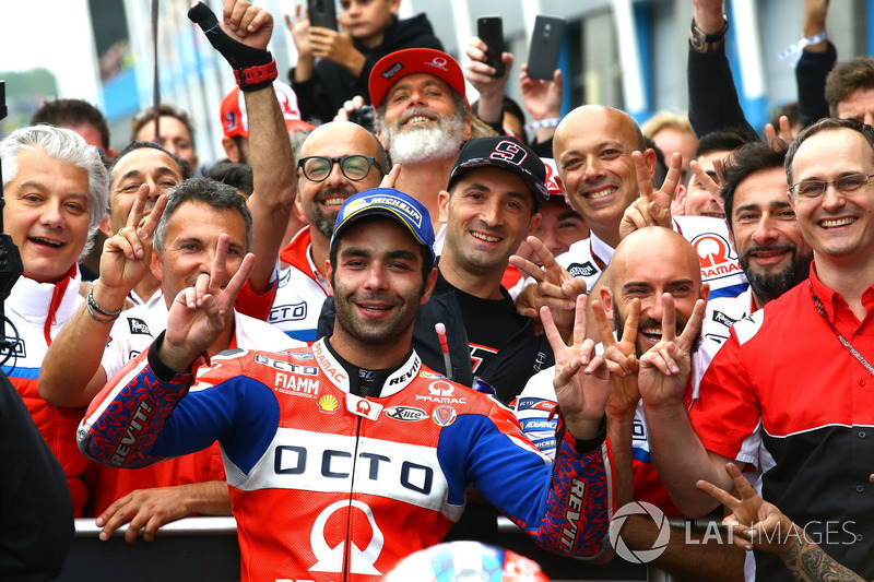 Il secondo classificato Danilo Petrucci, Pramac Racing