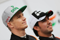 Sergio Perez, Sahara Force India F1 en Nico Hulkenberg, Sahara Force India F1
