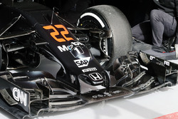 L'aileron avant de la McLaren MP4-31