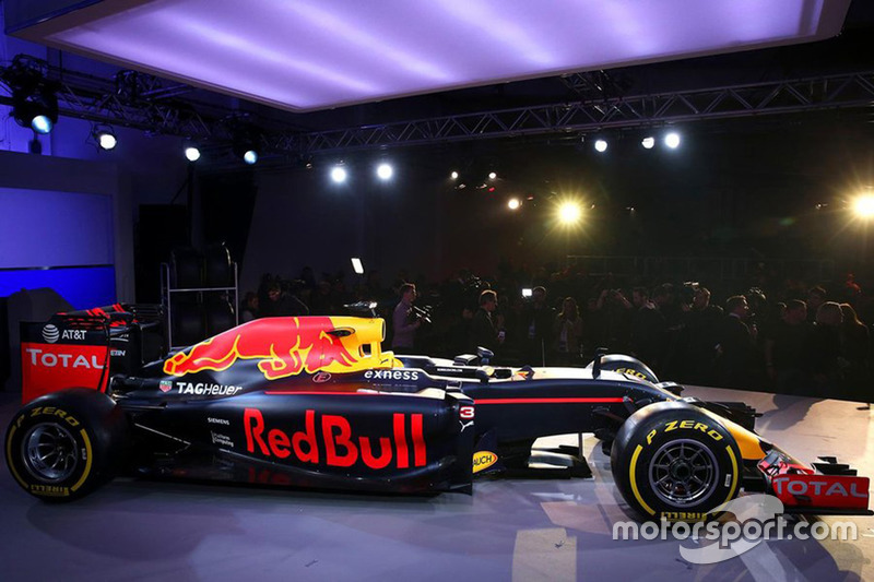 Presentación Red Bull Racing RB12