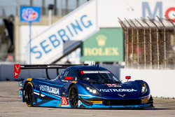 #90 VisitFlorida.com Racing Corvette DP: Marc Goossens, Ryan Dalziel
