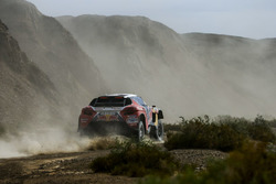 #100 Peugeot: Stéphane Peterhansel, Jean-Paul Cottret