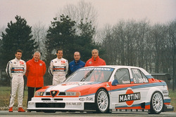 Teampräsentation Alfa Corse Martini Racing mit Nicola Larini und Alessandro Nannini