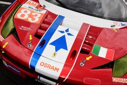 #83 AF Corse Ferrari 458 Italia: Francois Perrodo, Emmanuel Collard, Rui Aguas