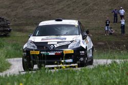 Roberto Vescovi, Giancarla Guzzi, Renault Clio R R3C #40