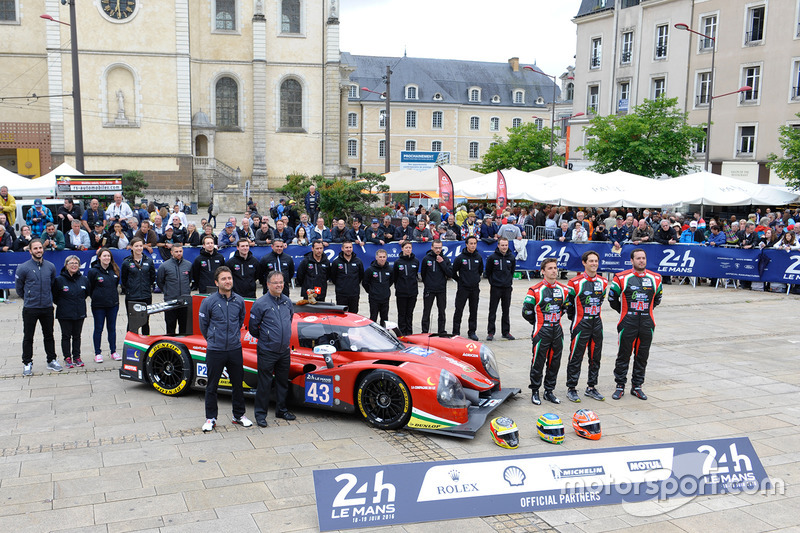 #43 RGR Sport by Morand Ligier JSP2 Nissan: Ricardo Gonzalez, Filipe Albuquerque, Bruno Senna