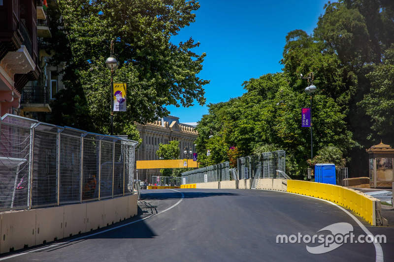 Circuito ciudad de Bakú curva 15