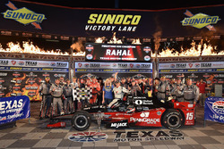 Race winner Graham Rahal, Rahal Letterman Lanigan Racing Honda