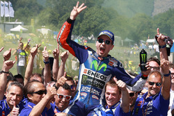 Ganador de la carrera Jorge Lorenzo, Yamaha Factory Racing