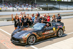 Sam Schmidt and the ARROW Chevrolet Corvette