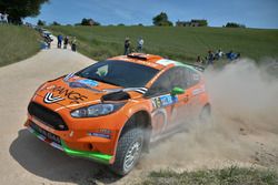 Simone Campedelli e Danilo Fappani, Ford Fiesta R5 LDI