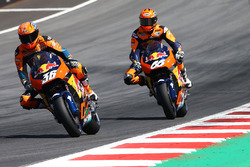 Mika Kallio, KTM MotoGP, dimostrazione della moto