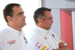 Didier Marsaud, directeur des communications chez Nissan Canada, et Joni Paiva, président de Nissan Canada