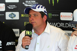 Francois Duval, Olsbergs MSE in the press conference