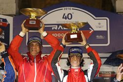 I vincitori Luca Pedersoli e Anna Tomasi, Citroen C4 WRC